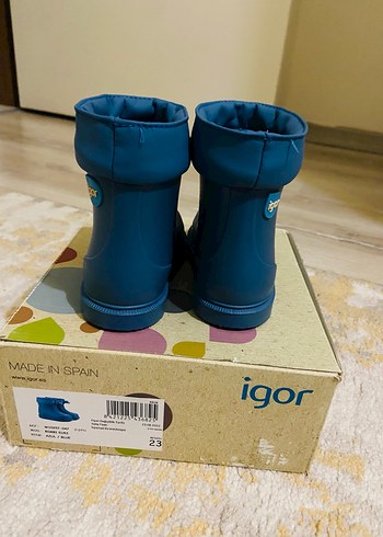 Mavi Lastik Erkek Çizme Igor - Görsel 3