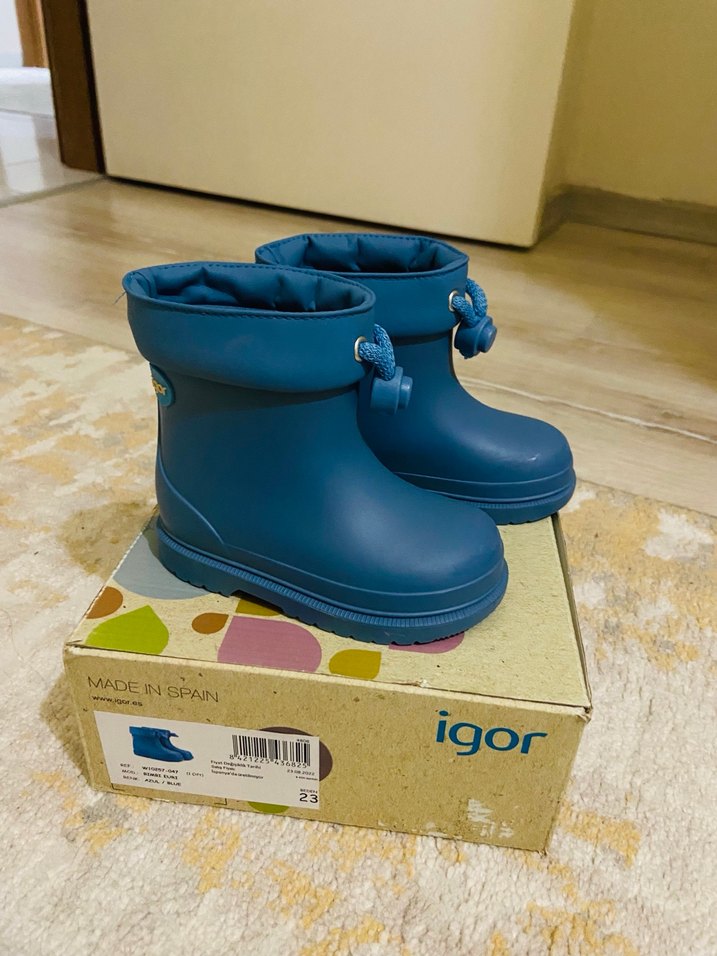 Mavi Lastik Erkek Çizme Igor - Görsel 2