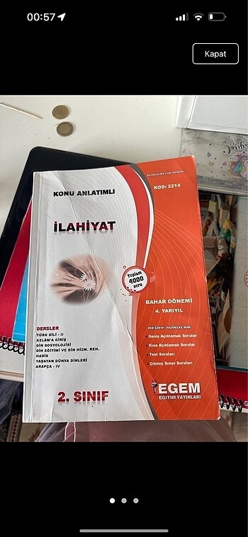 İlahiyat 2.sınıf