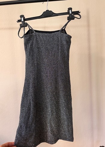 Siyah Straplez Mini Denim Tulum Urban Outfitters - Görsel 5