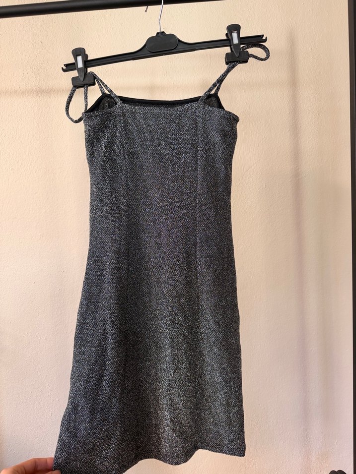 Siyah Straplez Mini Denim Tulum Urban Outfitters - Görsel 5