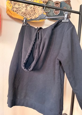 Siyah Sweatshirt - Görsel 5