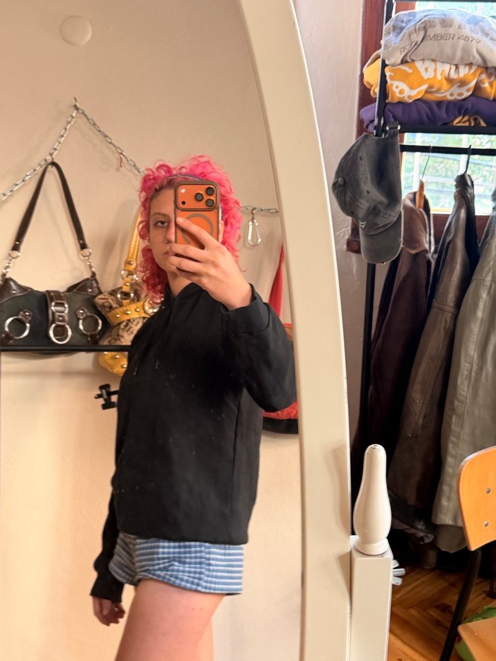 Siyah Sweatshirt - Görsel 3