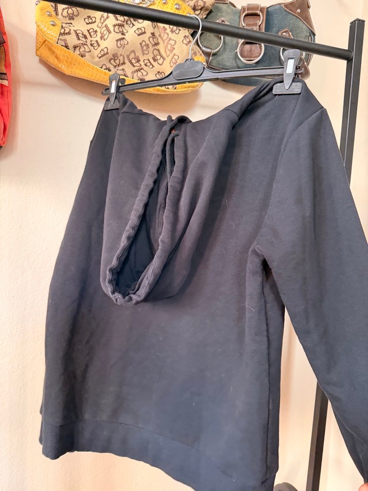 Siyah Sweatshirt - Görsel 5