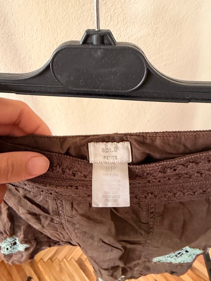 Dantel Detaylı Nakışlı Bohem Mini Etek - Görsel 5