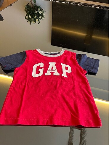 Orj gap tişört kırmızı 4 yaş
