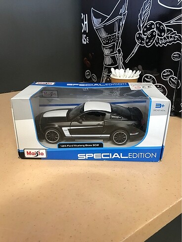 Beden Renk Ford Mustang Diecast Model Araba