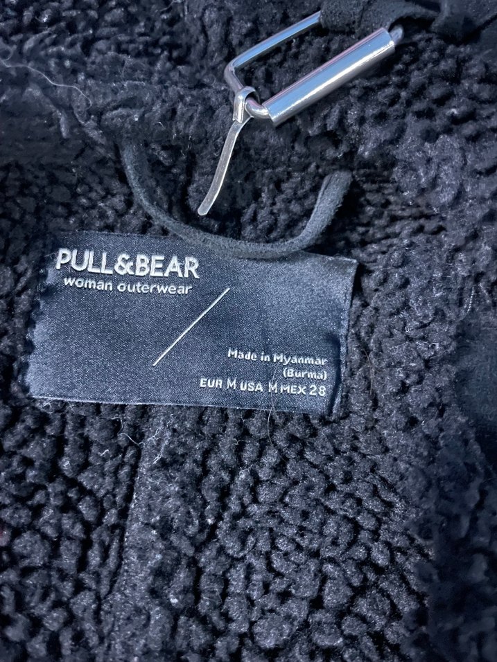 Fermuarlı Siyah Kadın Mont - Görsel 2