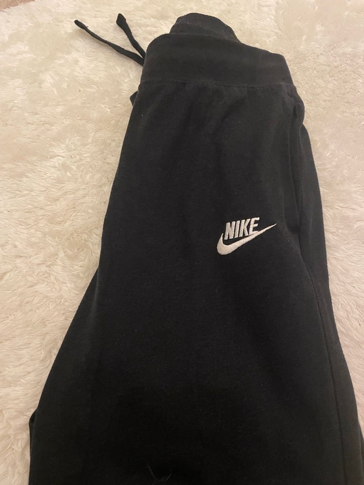 Nike Siyah Süet Kadın Eşofman Altı - Görsel 3