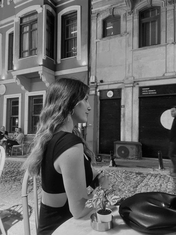 Siyah Mini V Yaka İnce Askılı Kadın Elbise - Görsel 4