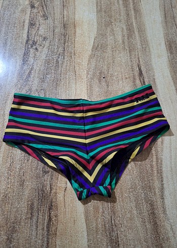#orjinal Çok Renkli Çizgili Mini Bikini Altı