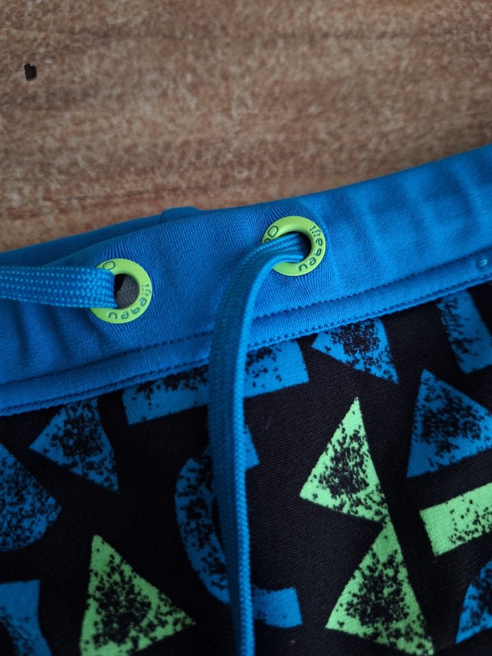 Erkek Çocuk Lacivert Desenli Şort Mayo - Görsel 4