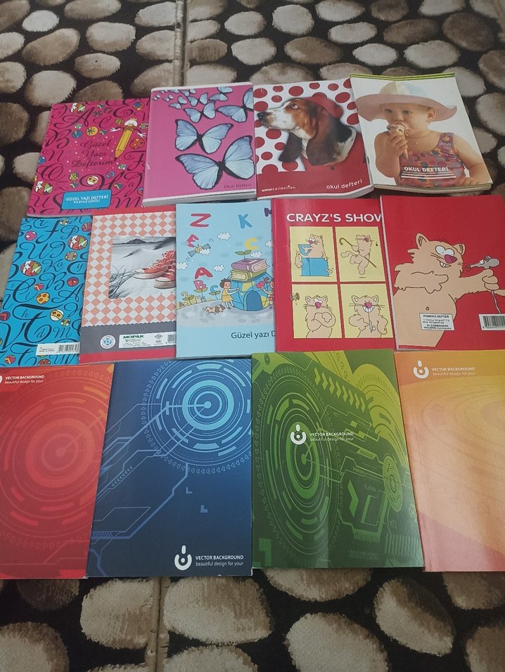 Çeşitli İlkokul Defterleri - Görsel 4