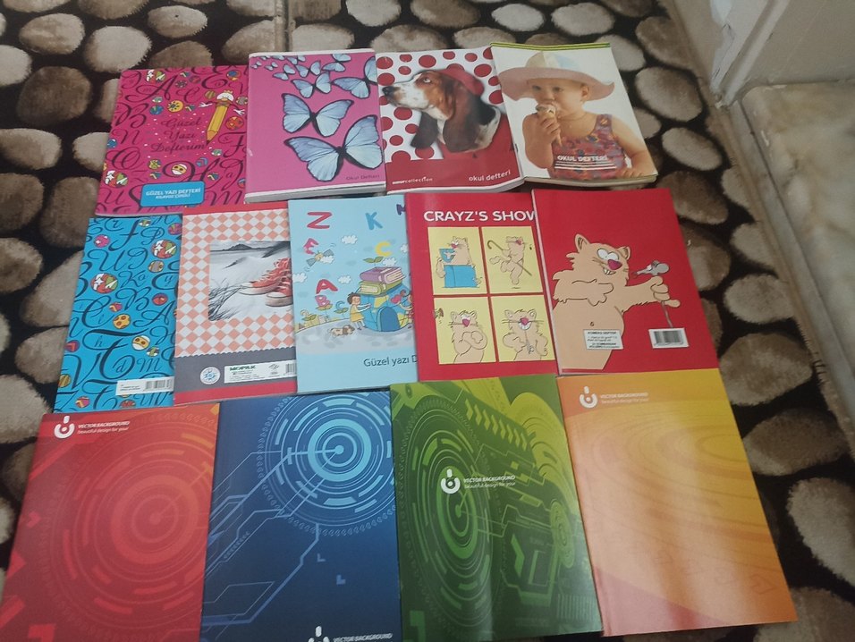 Çeşitli İlkokul Defterleri - Görsel 2