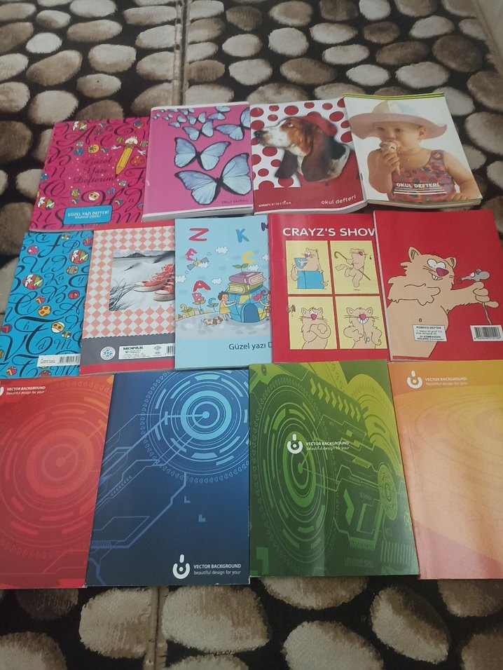 Çeşitli İlkokul Defterleri - Görsel 3
