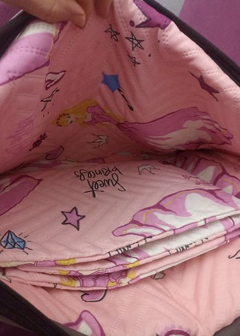 Pembe Baskılı Çocuk Battaniyesi - Görsel 7