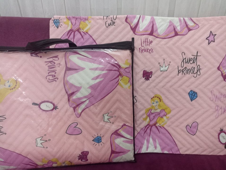 Pembe Baskılı Çocuk Battaniyesi - Görsel 4