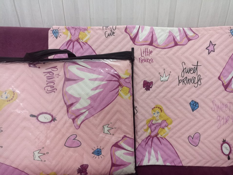 Pembe Baskılı Çocuk Battaniyesi - Görsel 3