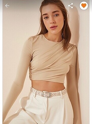 crop bluz