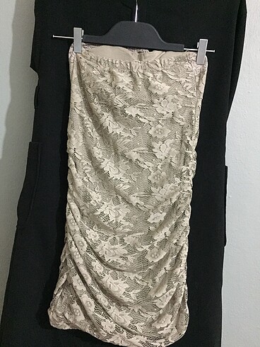 xs Beden Straplez mini elbise