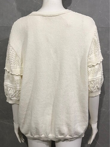 Zara grain de malice beyaz hırka