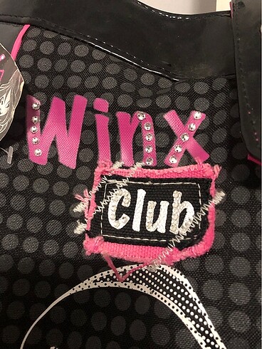 Beden lisanslı Winx kol çantası