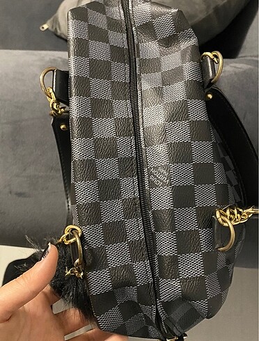 Beden siyah Renk louis vuıtton ponponlu çanta