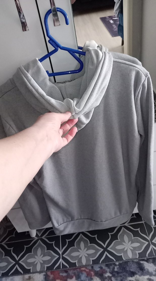 Tertemiz. Kapüşonlu Kadın Sweatshirt - Görsel 5