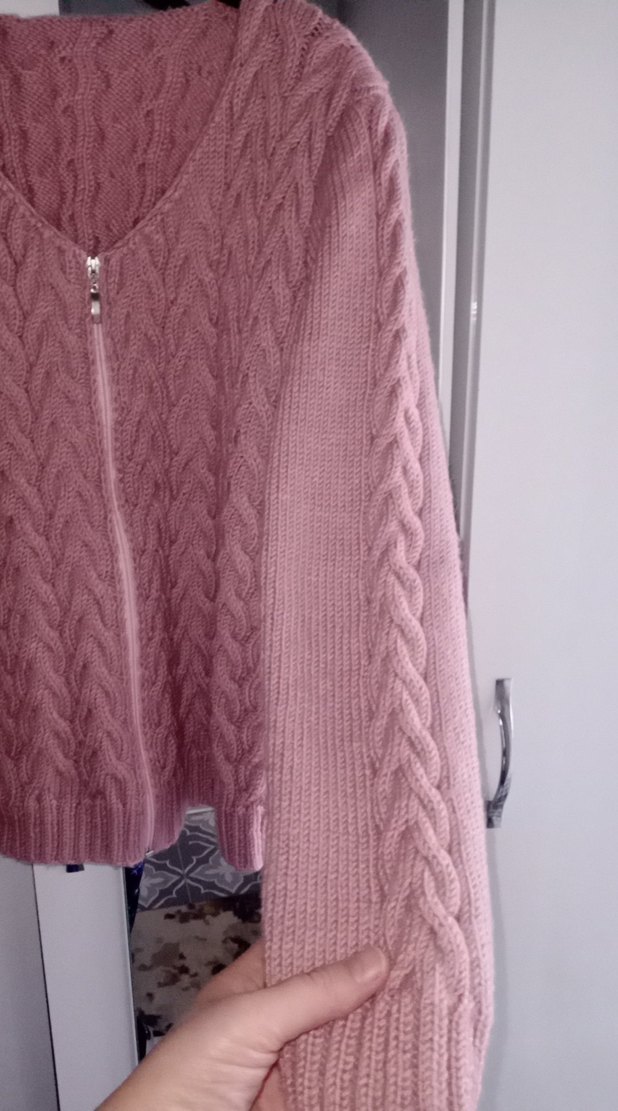 Yumuşacık tok örgü hırka - Görsel 3