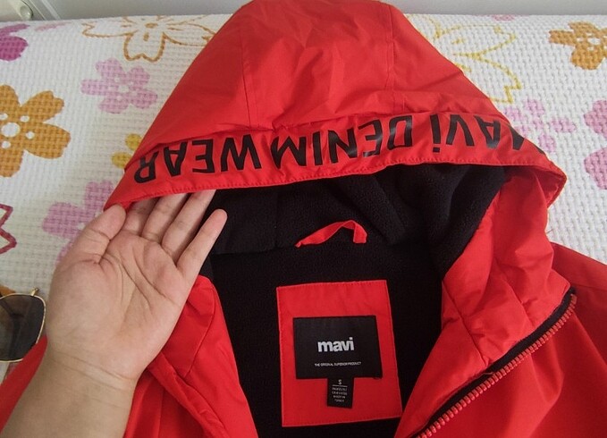 Mavi Jeans Kırmızı erkek mont
