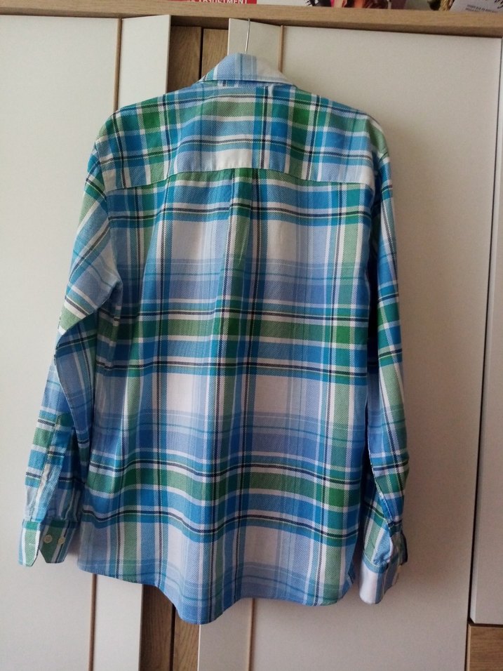 Düğmeli Uzun Kollu Çok Renkli erkek Gömlek - Görsel 2