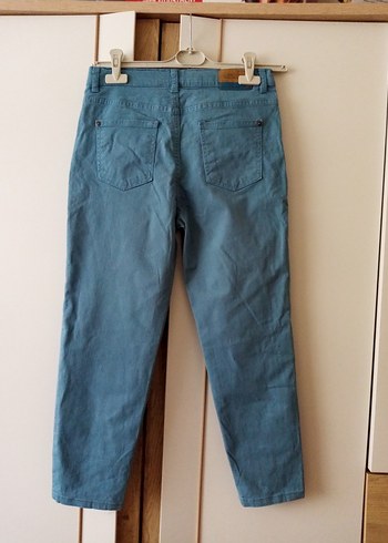 Erkek Çocuk Mavi Bol Kesim Kot Pantolon - Görsel 2