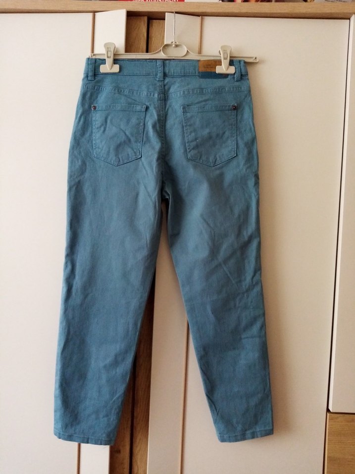 Erkek Çocuk Mavi Bol Kesim Kot Pantolon - Görsel 2