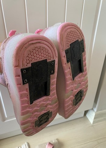 34 Beden pembe Renk Pembe Simli Kız Çocuk paten ayakkabı