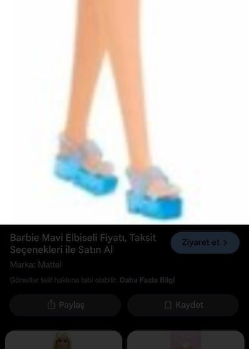 Mavi Barbie Kız Çocuk Sandalet Velcro
