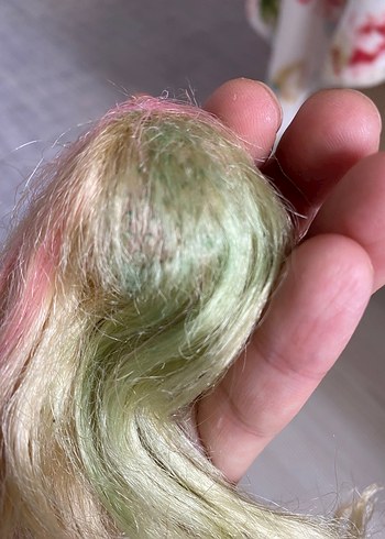  Beden Renk Mor Küpe Detaylı Bebek Başlığı