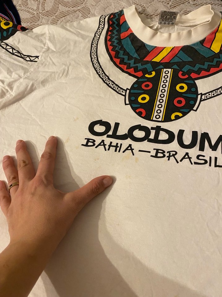 Baskılı Beyaz Bohem Hamile Tişörtü - Görsel 5