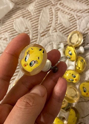 Sarı Renkli dolap kurpu Süsü - Görsel 4