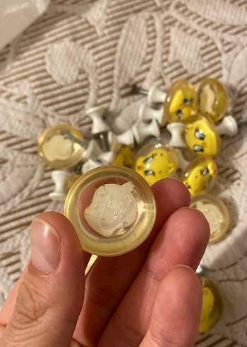 Sarı Renkli dolap kurpu Süsü - Görsel 3