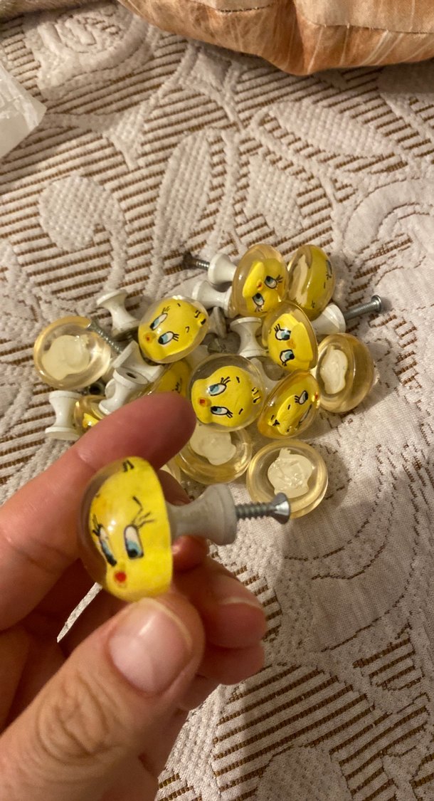 Sarı Renkli dolap kurpu Süsü - Görsel 2