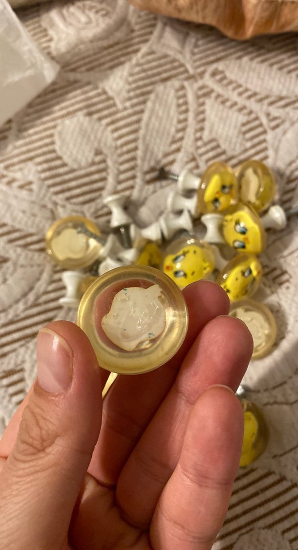 Sarı Renkli dolap kurpu Süsü - Görsel 3