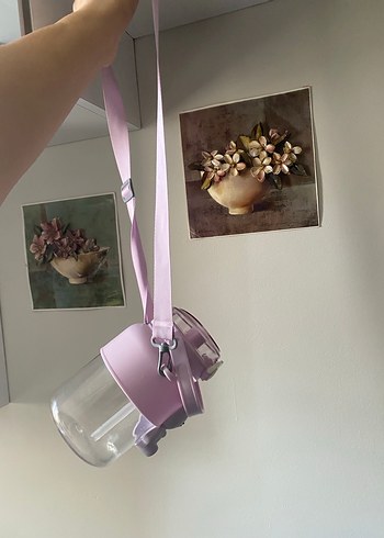 Mor Ayıcık Figürlü Çocuk Matara - Görsel 6