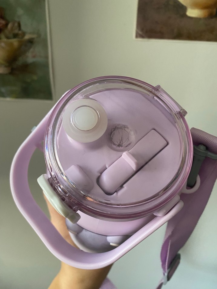 Mor Ayıcık Figürlü Çocuk Matara - Görsel 4