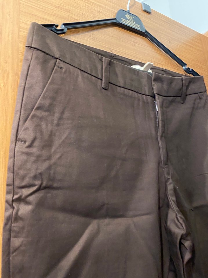 Kahverengi Erkek Midi Pantolon - Görsel 2