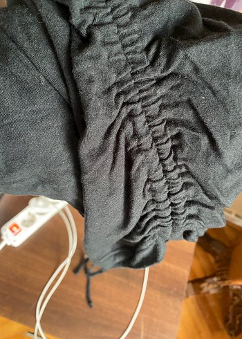 Gri Kolsuz Hamile V Yaka Bluz - Görsel 3