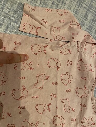 H&M Tavşanlı uzun kol