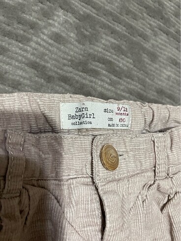 Zara Zara pantolon 9-12 ay