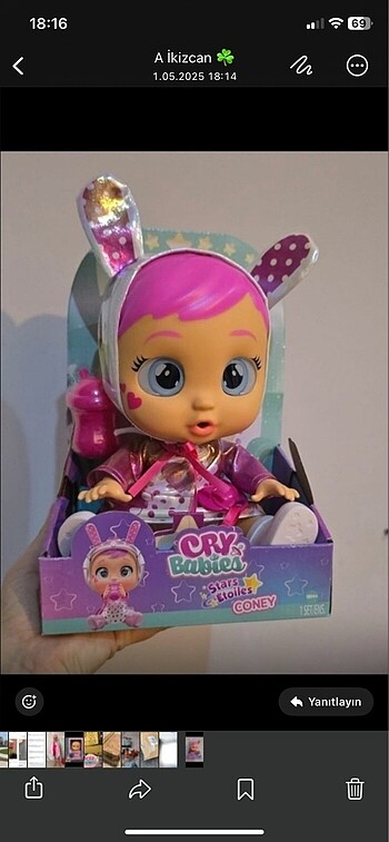 Cry baby's