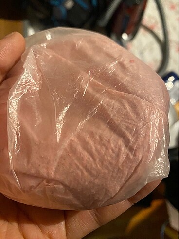 Pembe küçük mini kum taş