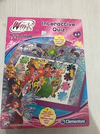 Winx eğitici çocuk oyuncağı